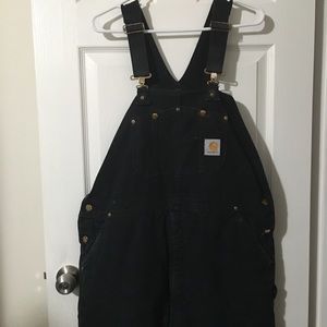 Large Carhartt insulated bib overalls